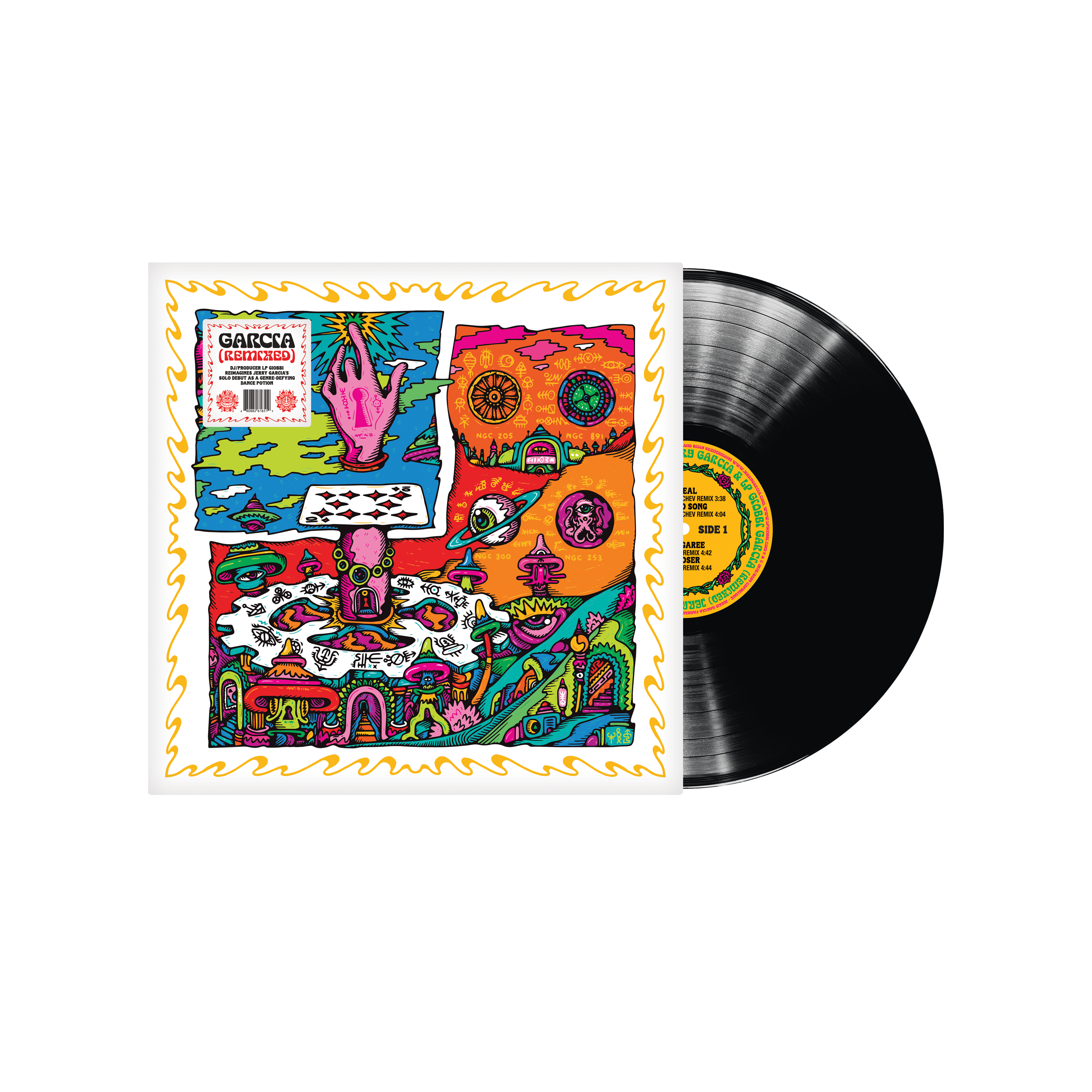 Jerry Garcia x LP Giobbi - Garcia (Remixed) Vinyl Jerry Garcia x LP Giobbi - Garcia (Remixed) Vinyl