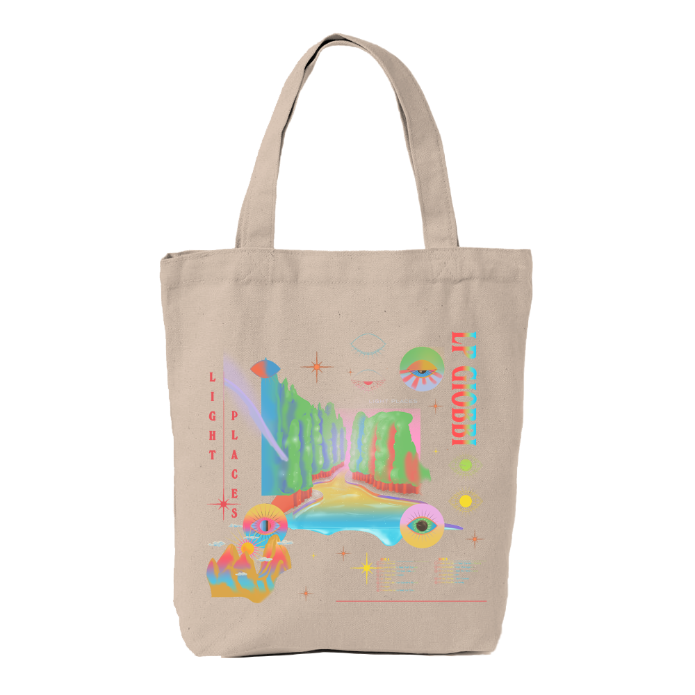 Light Places Album Tote & A Dance of Words Poetry Book Bundle